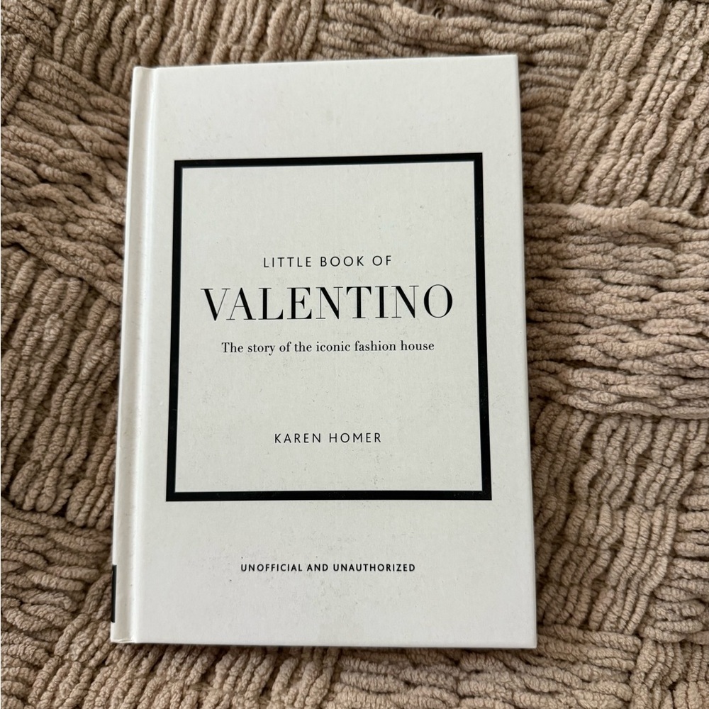 Valentino White Coffee Table Book